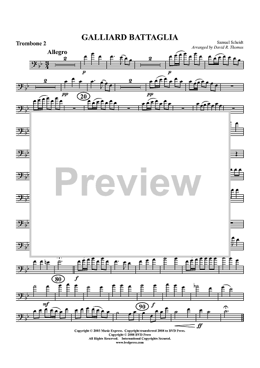 Galliard Battaglia - Trombone 2