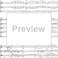 Quintet in C Major, Movement 4 - Score