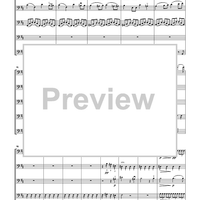 The Erlking for Cello Quintet - Score