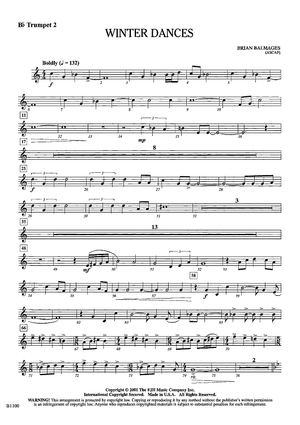 Winter Dances - Bb Trumpet 2