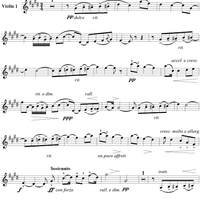Crisantemi - Violin 1