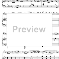 Sonata No. 1 Bb Major Op.45 - Score