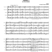 5 Madrigals, Vol. 2 - Score