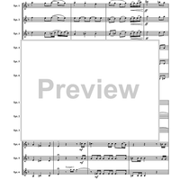 Canadian Fanfare - Score