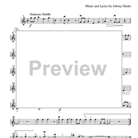 Music for Four, Collection No. 1 - Popular Christmas Favorites - Part 2 Flute, Oboe or Violin