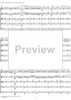 Quintet in C Major, Movement 4 - Score