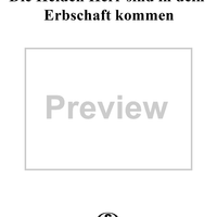 Die Heiden Herr sind in dein Erbschaft kommen