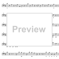 Concerto Grosso Op. 3 No. 1 - Cello Solo