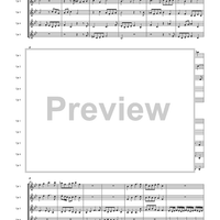 Canzona Bergamasca - Score