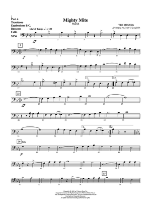 Mighty Mite (March) - Part 4 Trombone / Euphonium BC / Bassoon / Cello