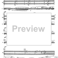 Concerto for flute, wind instruments and percussion - Score