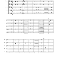 Four Old World Carols - Score