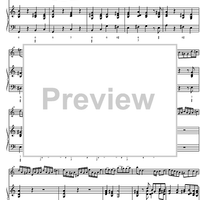 Sonata a minor - Score