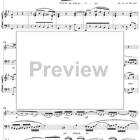 "Tritt auf die Glaubensbahn", Aria, No. 2 from Cantata No. 152: "Tritt auf die Glaubensbahn" - Piano Score