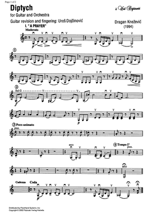 Diptych - Violin 2