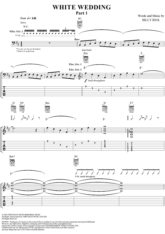 White Wedding (Part 1)