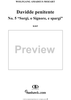 "Sorgi, o Signore, e spargi", No. 5 from "Davidde Penitente", K469 - Full Score