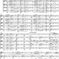 Serenade for String Orchestra in C major (C-dur). Movement III, Elegia - Score