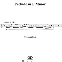 Prelude in F Minor - Trumpet