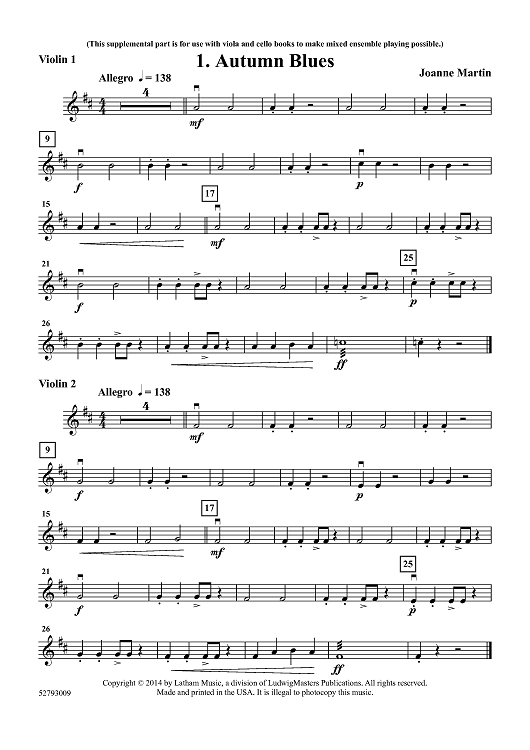 1, 2, 3, Play! (Supplemental) - Violin