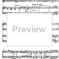 Theme and Variations Op.139 - Score