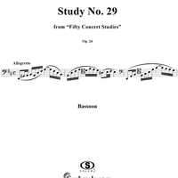 Concert Study No. 29