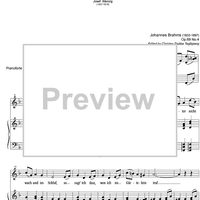 Des Liebsten Schwur Op.69 No. 4