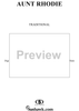 Aunt Rhodie