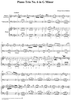 Piano Trio No. 6 in G Minor - Piano Score