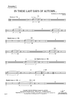 In These Last Days of Autumn... - Percussion 3