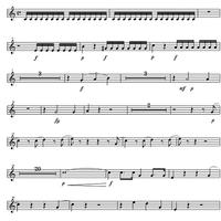 Der Hölle Rache kocht in Meinen Herzen from Die Zauberflöte KV620 - Horn in E-flat 2