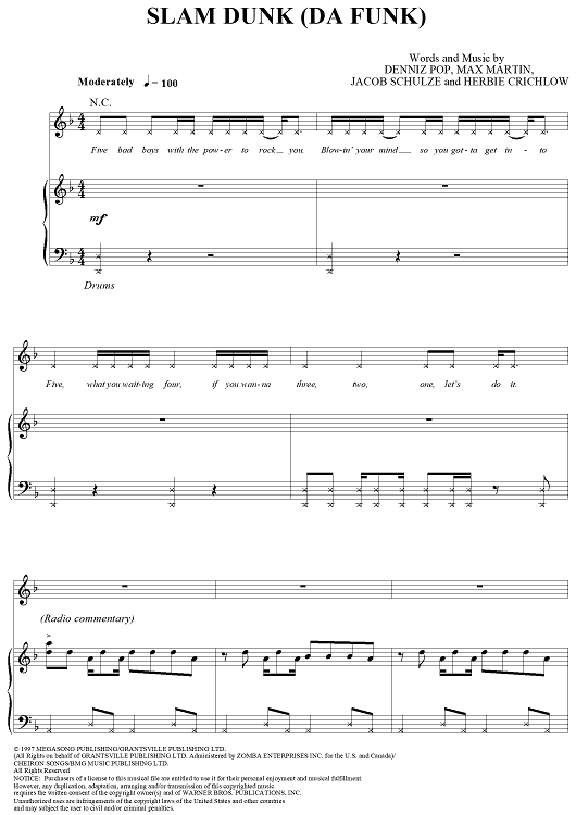 Slam Dunk (Da Funk)