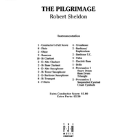 The Pilgrimage - Score Cover