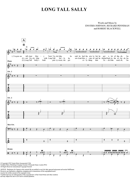 Long Tall Sally