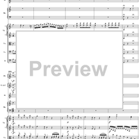 Flute & Harp Concerto in C Major, Movement 1 K297c (K299) - Full Score