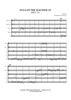 Fuga on the Magnificat, BWV 733 - Score