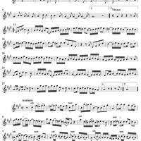 Introduzzione à Tre - Flute 2/Violin 2