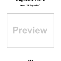 Bagatelle No. 2 "Allegro Giocoso"
