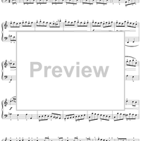 Bourree from the Second English Suite in A Minor