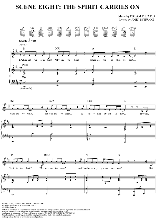 Scene Eight: The Spirit Carries On