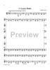 Six Waltzes for String Trio - Violin 2 (for Viola)