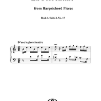 Harpsichord Pieces, Book 1, Suite 2, No.15:  La Florentine