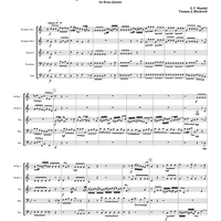 Allegro and Fugue from Oboe Concertos 1 and 2 - Score