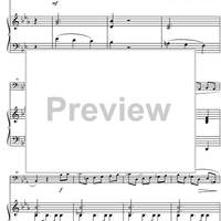 Minuet Eb Major KV452 - Score