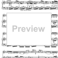 Sonata No. 1 C Major KV6 - Score