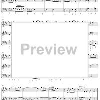 Trio Sonata in D Major, Op. 3, No. 2 - Score