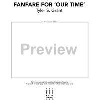 Fanfare for ‘Our Time’ - Score