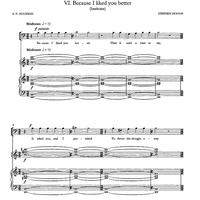 Because I Liked You Better (baritone)