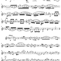 Duo in B-flat Major - Violin