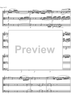 String Trio Bb Major D581B - Score